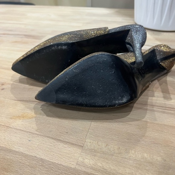 Stuart Weitzman Powershine Crystal Sparkle Colorshift Slingback Formal Heel 38.5 - Picture 5 of 8